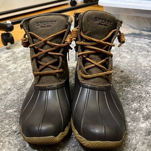 COPY - Olive Sperry Duck boots